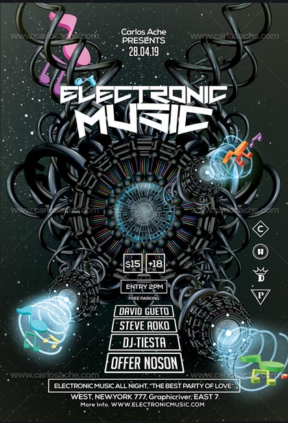 Plantilla de Musica Electronica 1